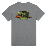 The Greenie haul truck t-shirt, funny mining rookie tee, unisex by DIRTY ROGER®, view 8