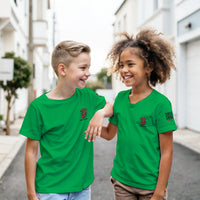 Kids Chook Head t-shirt, truckie and mining gift tee, youth by DIRTY ROGER®, view 3