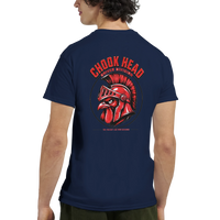 Chook Head truckie t-shirt, funny mining and FIFO tee, unisex by DIRTY ROGER®, view 3