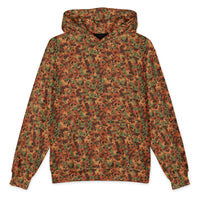 Pilbara Camo oversized hoodie by DIRTY ROGER®, red dirt mining camo, view 1