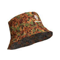 Day / Night Shift reversible camo bucket hat by DIRTY ROGER®, Pilbara Camo and Blast Pattern, view 19
