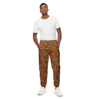 Pilbara Camo track pants by DIRTY ROGER®, red dirt mining camo trackies, view 4