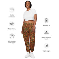 Pilbara Camo track pants by DIRTY ROGER®, red dirt mining camo trackies, view 3