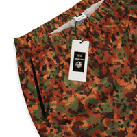 Pilbara Camo track pants by DIRTY ROGER®, red dirt mining camo trackies, view 2