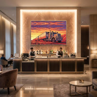 Last Light road train art print by DIRTY ROGER®, view 10