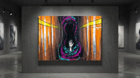 Confined Spaces mining safety art print, industrial hazard poster by DIRTY ROGER®, view 6