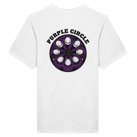 Purple Circle women's mining t-shirt, funny FIFO hi-vis tee by DIRTY ROGER®, view 11