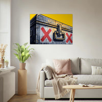 Lock Box isolation safety art print by DIRTY ROGER®, view 9