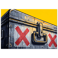 Lock Box isolation safety art print by DIRTY ROGER®, view 8