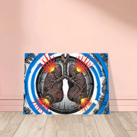 Invisible Killer mining safety art print, dust exposure poster by DIRTY ROGER®, view 3