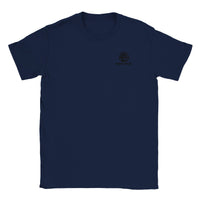 Logo mining t-shirt with DR hard hat badge, unisex tee by DIRTY ROGER®, view 9