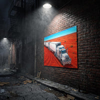 Red Dirt Run road train art print by DIRTY ROGER®, view 18