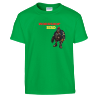 Kids Workshop Bird t-shirt, mining gift tee, youth by DIRTY ROGER®, view 4