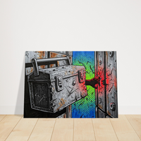 Crush Zone line of fire safety art print by DIRTY ROGER®, view 3