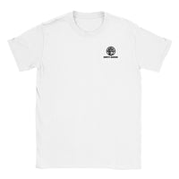 Logo mining t-shirt with DR hard hat badge, unisex tee by DIRTY ROGER®, view 11