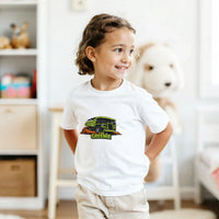Kids Greenie haul truck t-shirt, mining gift tee, youth by DIRTY ROGER®, view 8