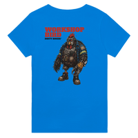 Workshop Bird mechanic t-shirt, funny mining workshop tee, unisex by DIRTY ROGER®, view 3