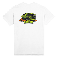 The Greenie haul truck t-shirt, funny mining rookie tee, unisex by DIRTY ROGER®, view 3
