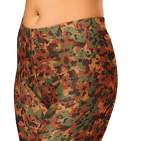 Pilbara Camo capri leggings by DIRTY ROGER®, red dirt mining camo gym leggings, view 5