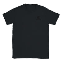 Logo mining t-shirt with DR hard hat badge, unisex tee by DIRTY ROGER®, view 15