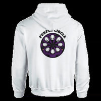 Purple Circle mining hoodie, funny FIFO hi-vis pullover, unisex by DIRTY ROGER®